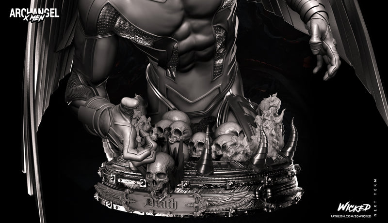 Archangel Bust resin bust kit view 5
