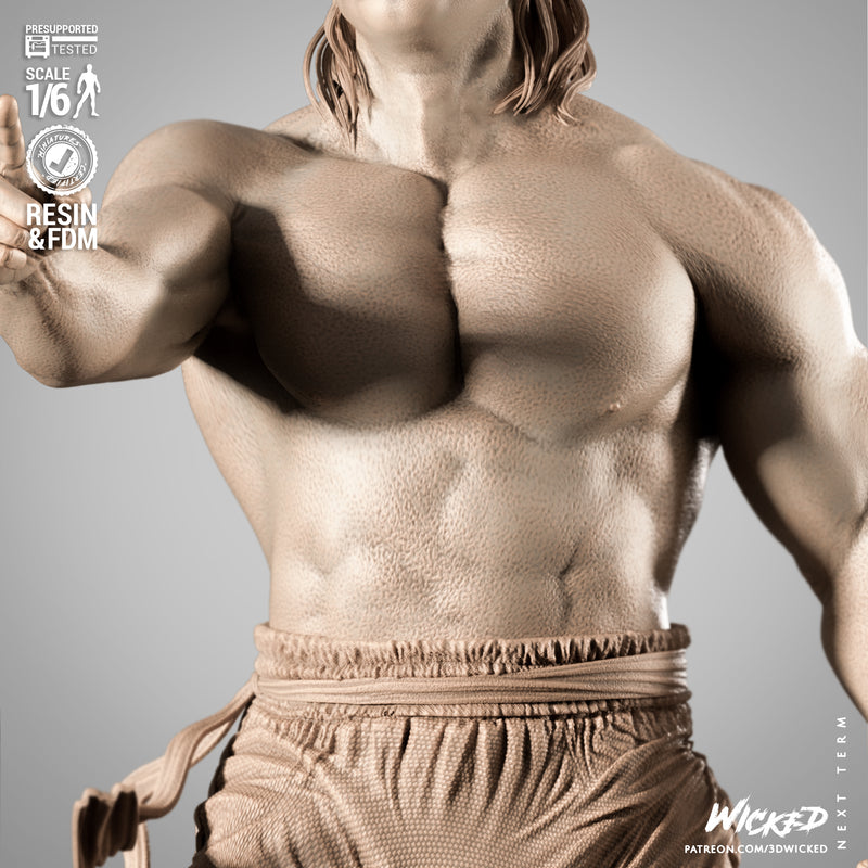 Chong Li Sculpture resin statue kit view 5