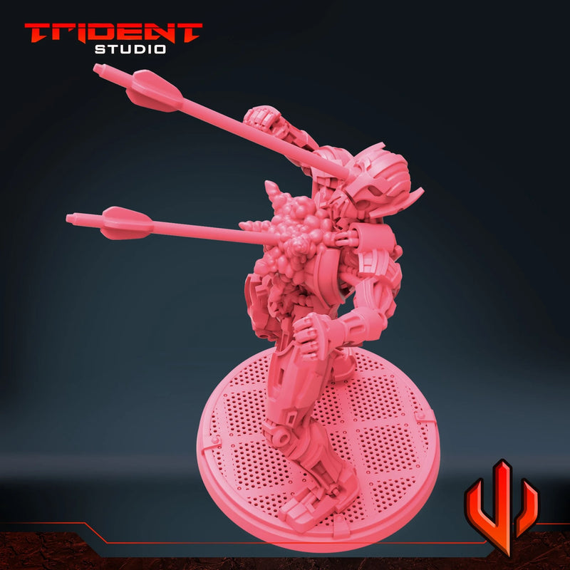 Ultron Drone Multiverse - Sculpt F Marvel MCP-compatible 40mm resin proxy miniature by Trident Miniatures - product image 5