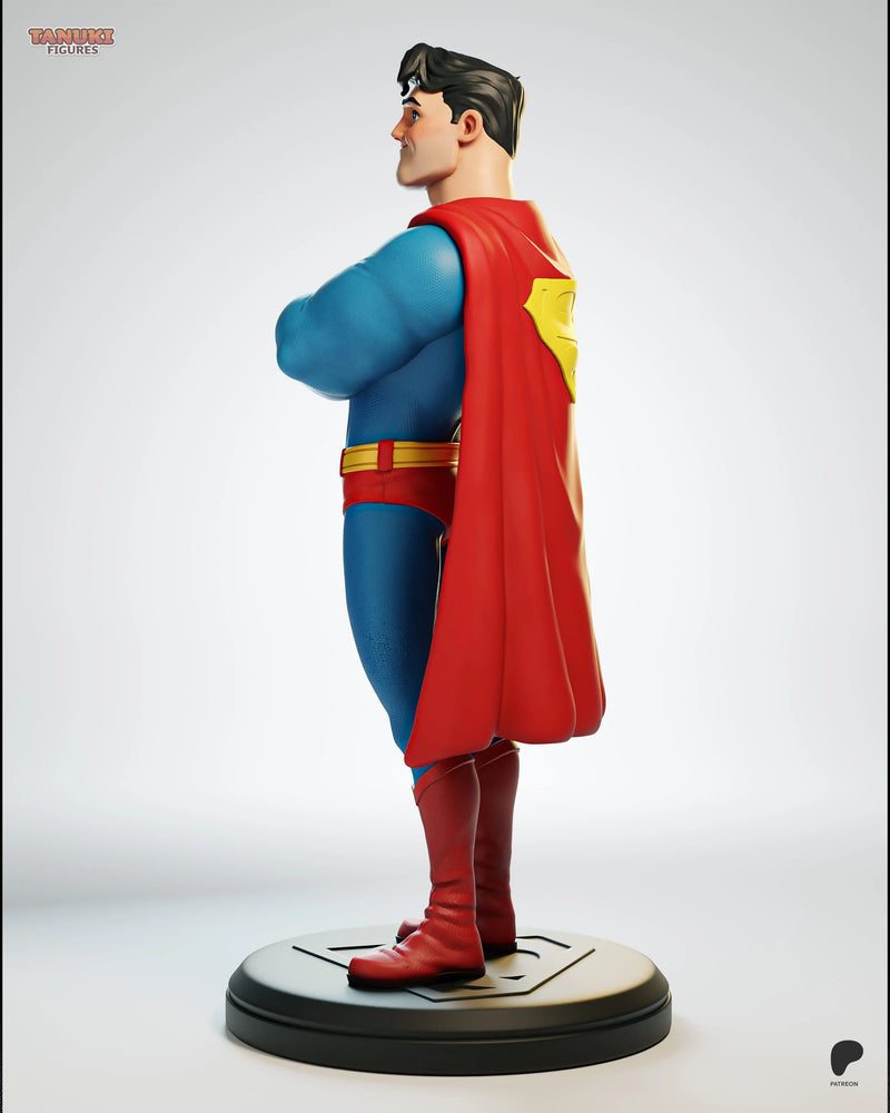 Classic Superman Toon Resin Figure - Toon view 5