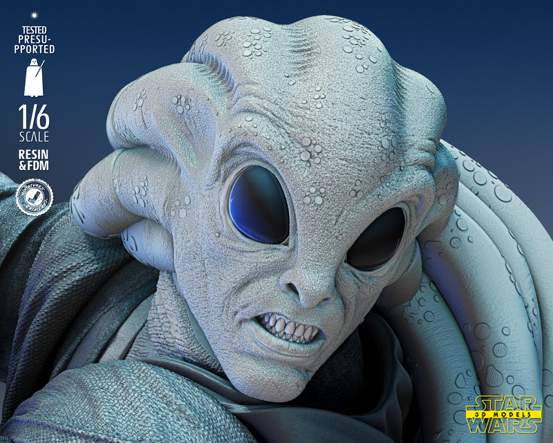 Kit Fisto Sculpture