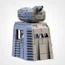 Modular Defense Turrets 3D printed terrain view 5