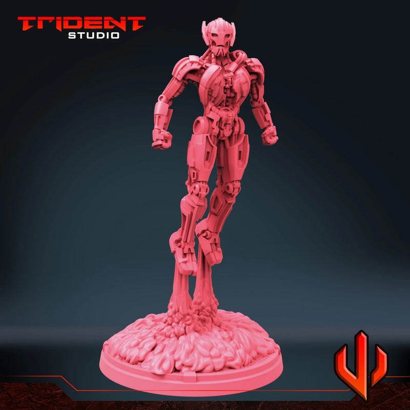 Ultron Drone Multiverse - Sculpt A Marvel MCP-compatible 40mm resin proxy miniature by Trident Miniatures - product image 5