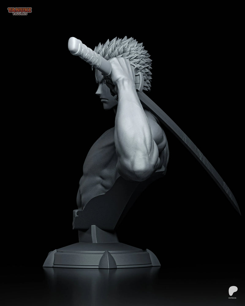 Zoro Resin Statue & Bust - Bust view 5
