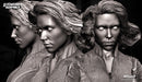 Black Widow Bust resin bust kit view 5