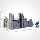 Classic Ruins WTC Set 01 3D printed terrain view 5