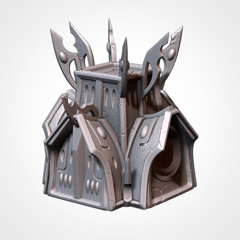 Village Of The Dark Elves 3D printed terrain view 5