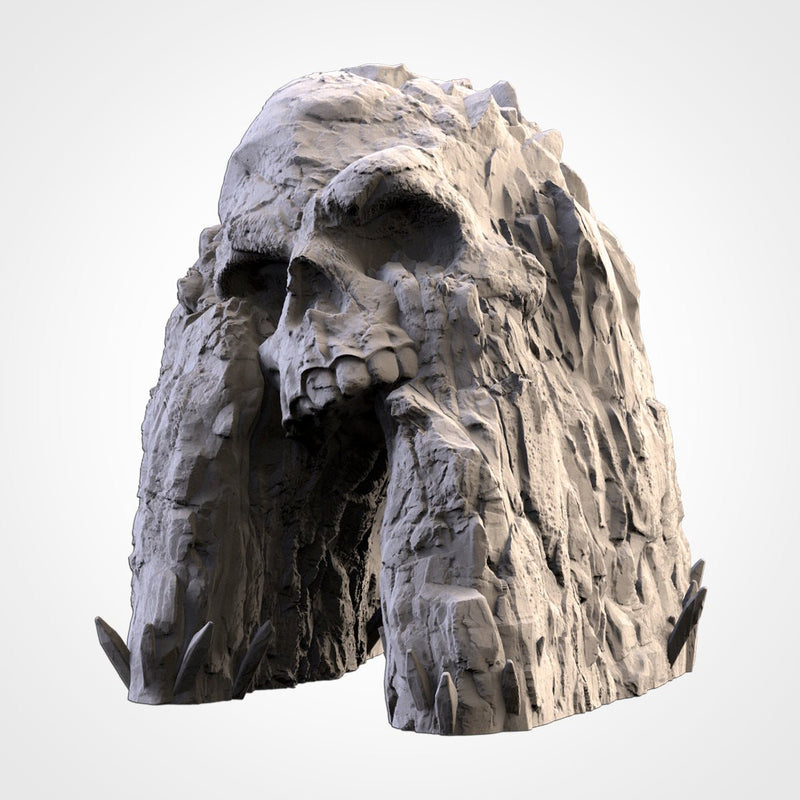 Cursed Ground 3D printed terrain view 5