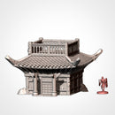 Oriental Buildings 3D printed terrain view 5