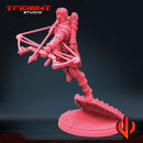 Hawkeye Multiverse - Sculpt B Marvel MCP-compatible 40mm resin proxy miniature by Trident Miniatures - product image 5