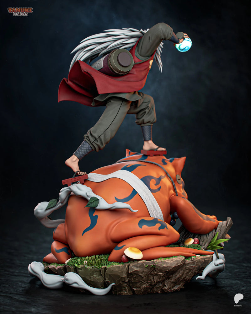 Jiraiya Resin Statue & Bust - Full Size view 5