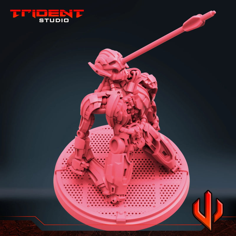 Ultron Drone Multiverse - Sculpt G Marvel MCP-compatible 40mm resin proxy miniature by Trident Miniatures - product image 5