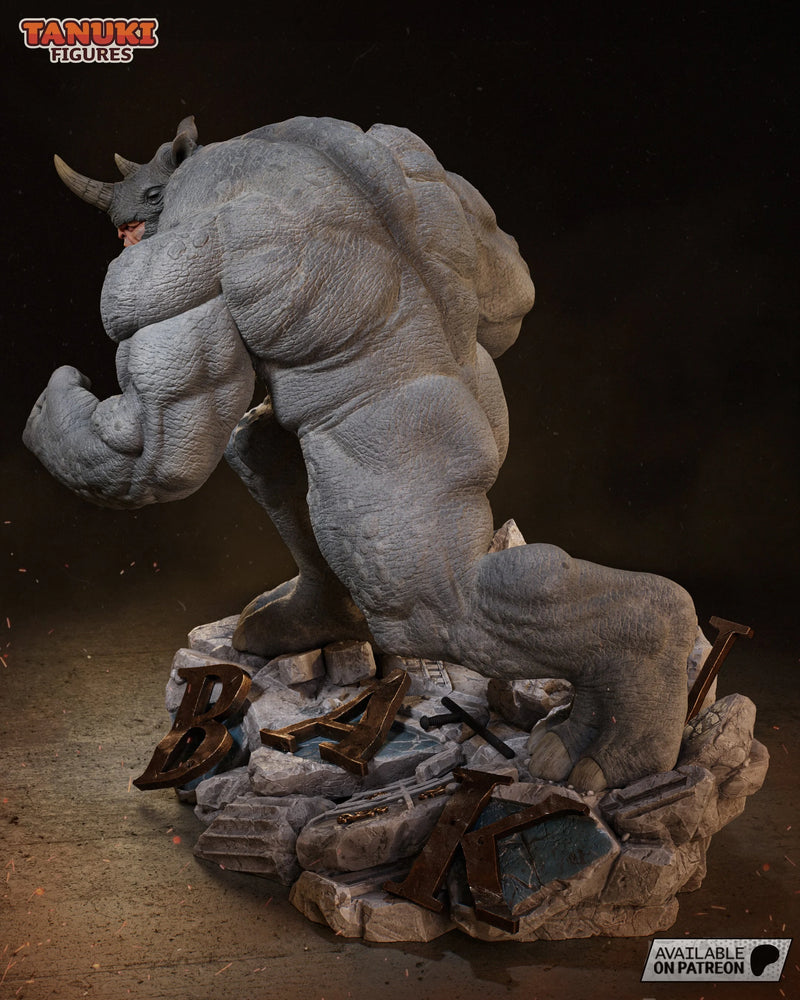 Rhino Resin Statue & Bust - Full Size view 5