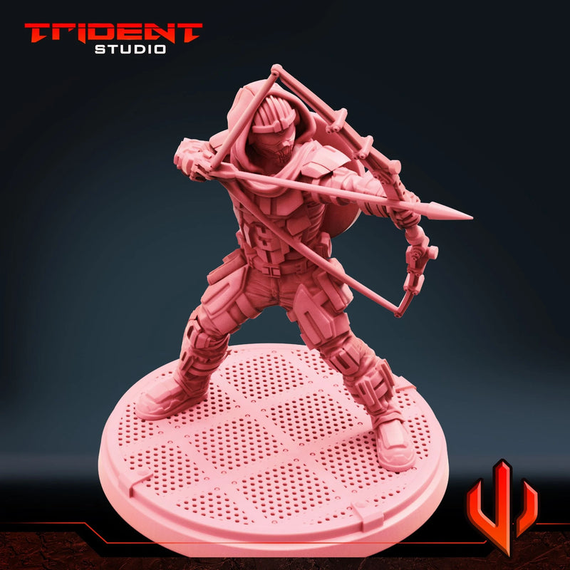 Taskmaster 2021 - Sculpt B Marvel MCP-compatible 40mm resin proxy miniature by Trident Miniatures - product image 5
