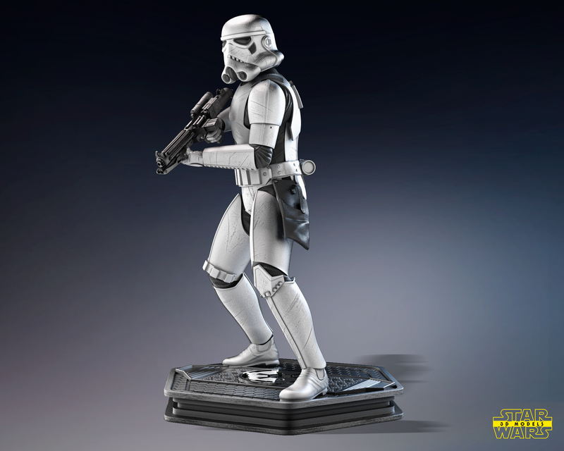 Stormtrooper Sculpture