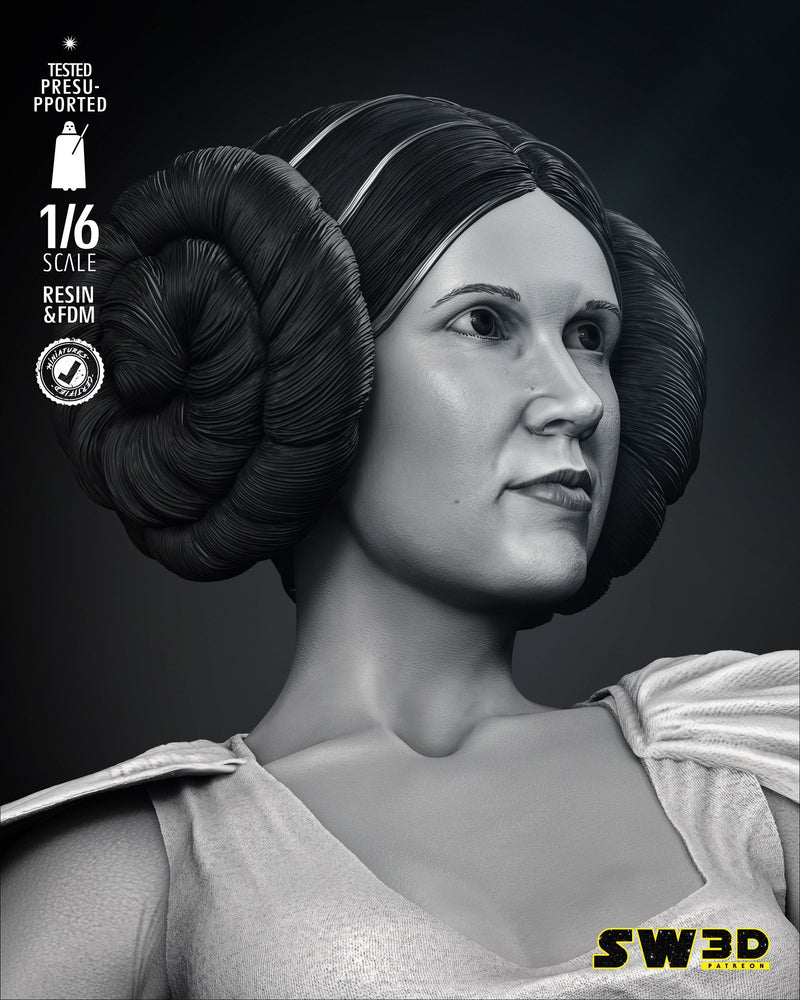 New Hope Leia Sculpture