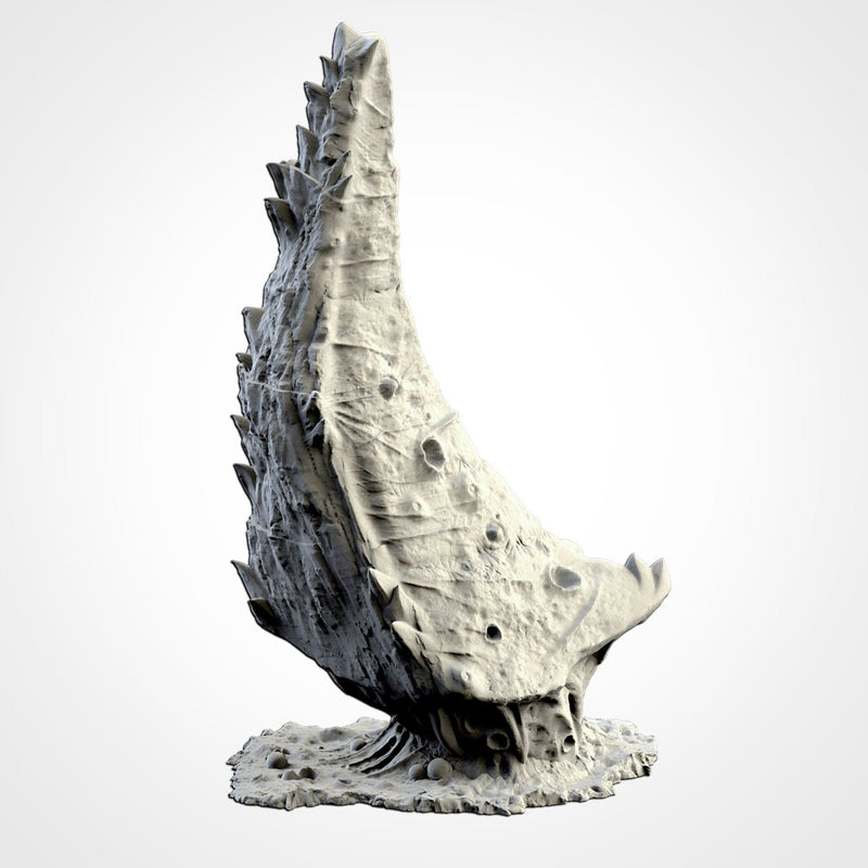 Alien Terrain 02 3D printed terrain view 5
