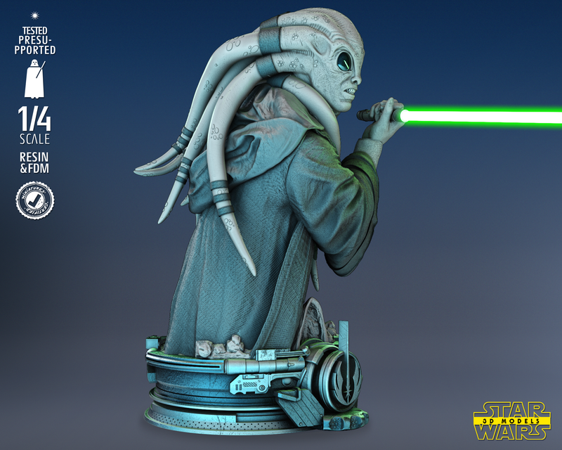 Kit Fisto Bust
