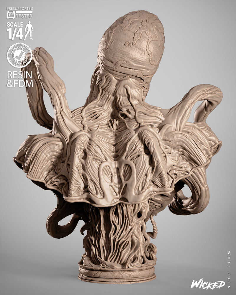 Carnage Portrait Bust resin bust kit view 5
