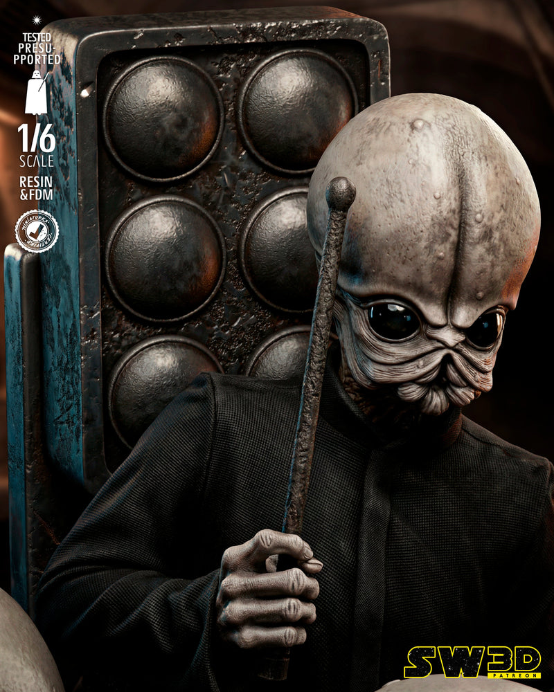 SW3D December 2025 Term Cantina Band Diorama Complete