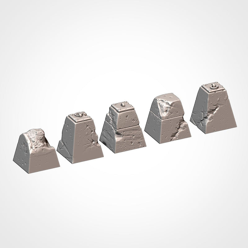 Obstacles Of War 3D printed terrain view 5