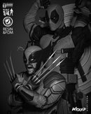 Deadpool and Wolverine 2024 Bust Diorama resin bust kit view 5