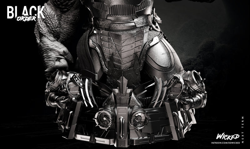 Cull Obsidian Bust resin bust kit view 5