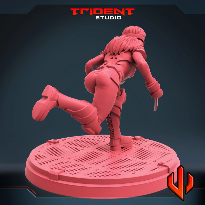 Honey Badger - Sculpt A Marvel MCP-compatible 40mm resin proxy miniature by Trident Miniatures - product image 5