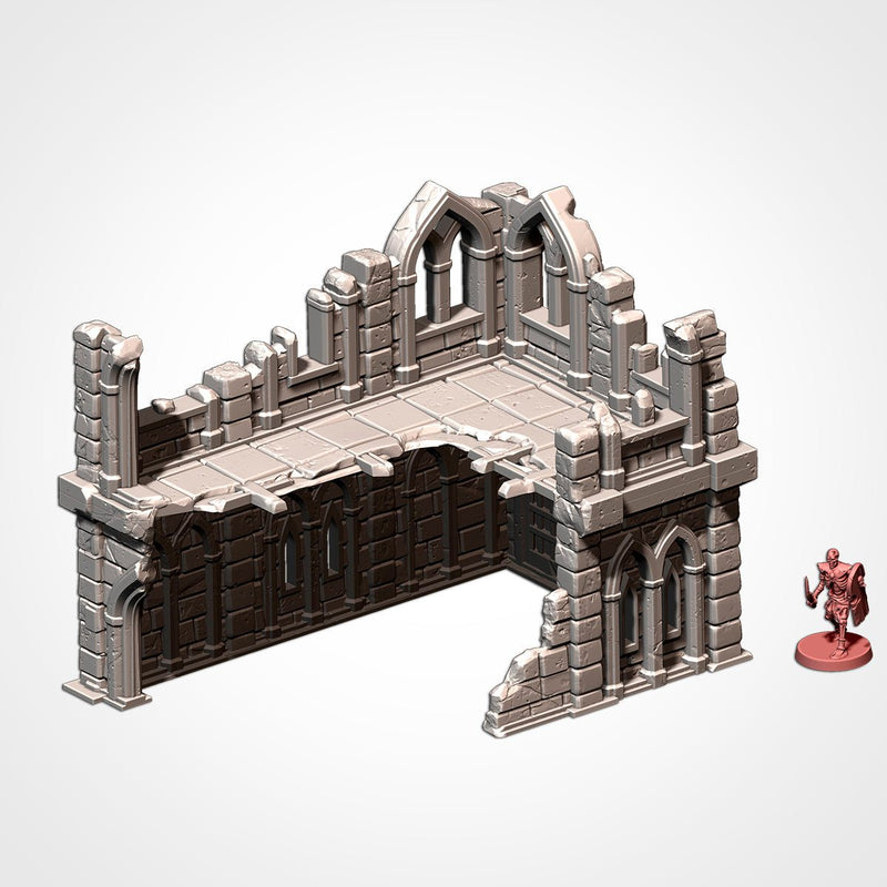 Middle Earth Town 3D printed terrain view 5