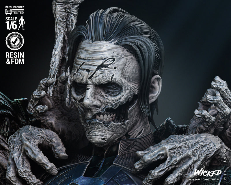 Dead Strange Sculpture resin statue kit view 5