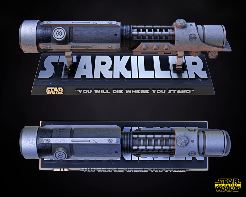 Starkiller Lightsaber Sculpture