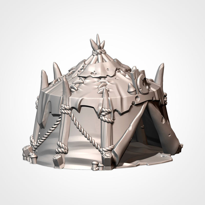 Goblin Camp 3D printed terrain view 5