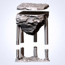 Floating Rocks 3D printed terrain view 5