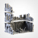 Infected Ruins 3D printed terrain view 5