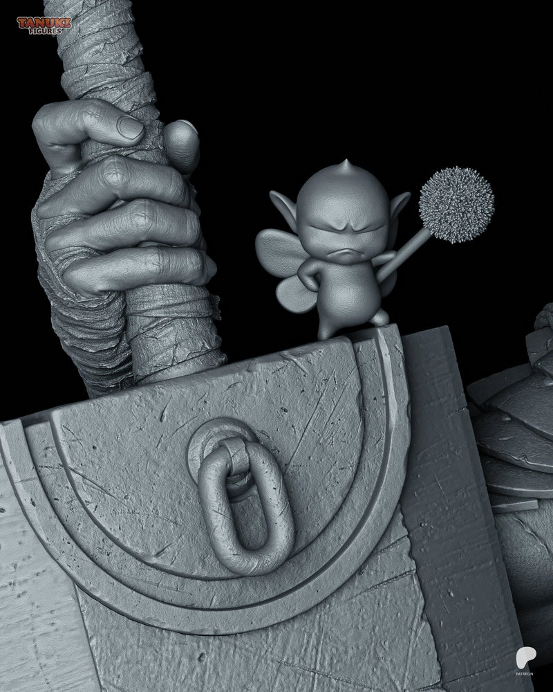Guts Resin Statue & Bust - Bust view 5