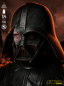 SW3D January 2026 Term Darth Vader Battle Damage Portrait Bust