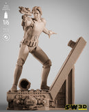 SW3D November 2025 Term Han Solo Stormtrooper Sculpture