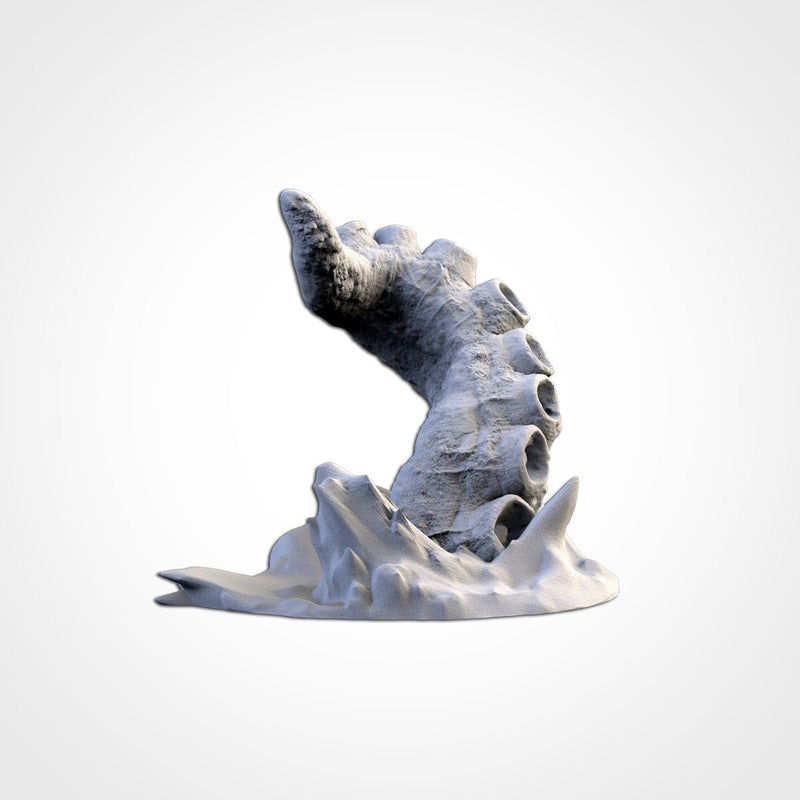 The Kraken 3D printed terrain view 5