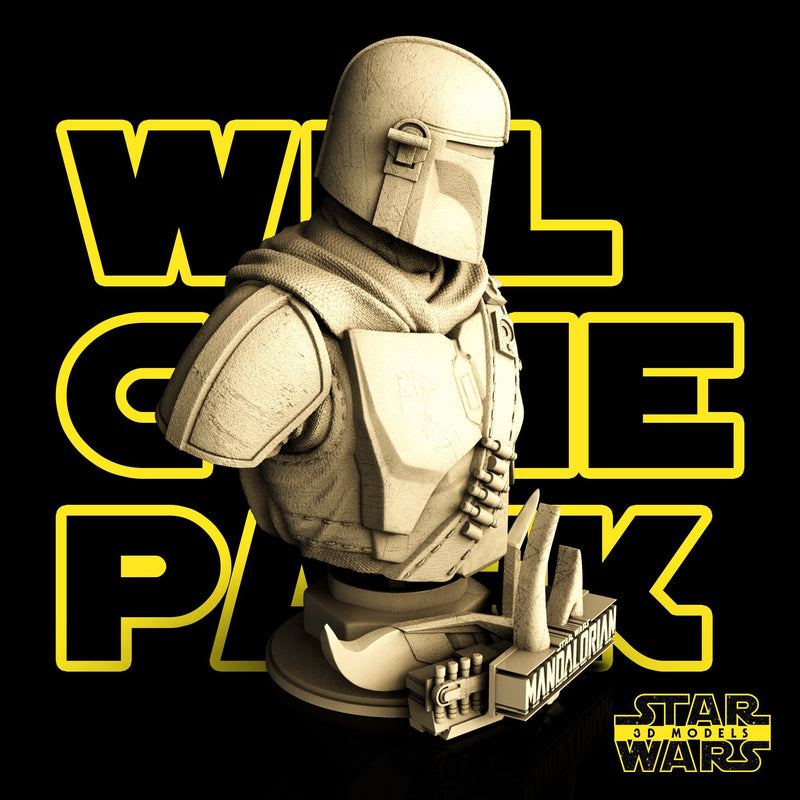 Mandalorian Bust