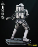 Flame Trooper Sculpture