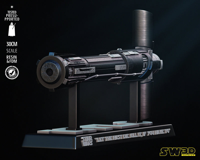 Kylo Ren Lightsaber Sculpture