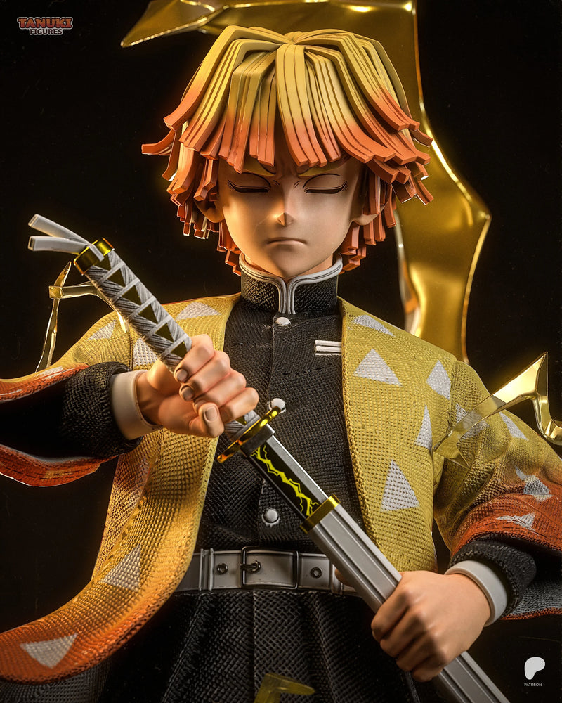 Zenitsu Resin Statue & Bust - Full Size view 5