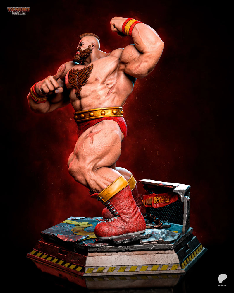 Zangief Resin Statue & Bust - Full Size view 5