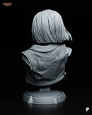 Android 18 Resin Statue & Bust - Bust view 5