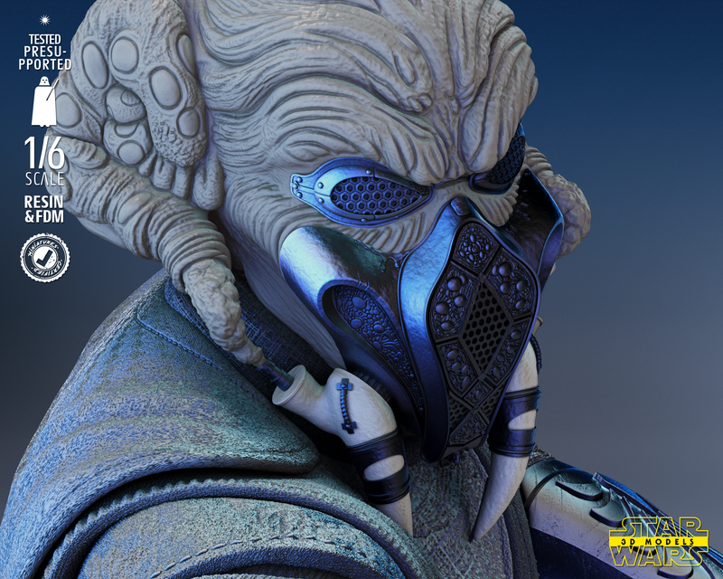 Plo Koon Sculpture