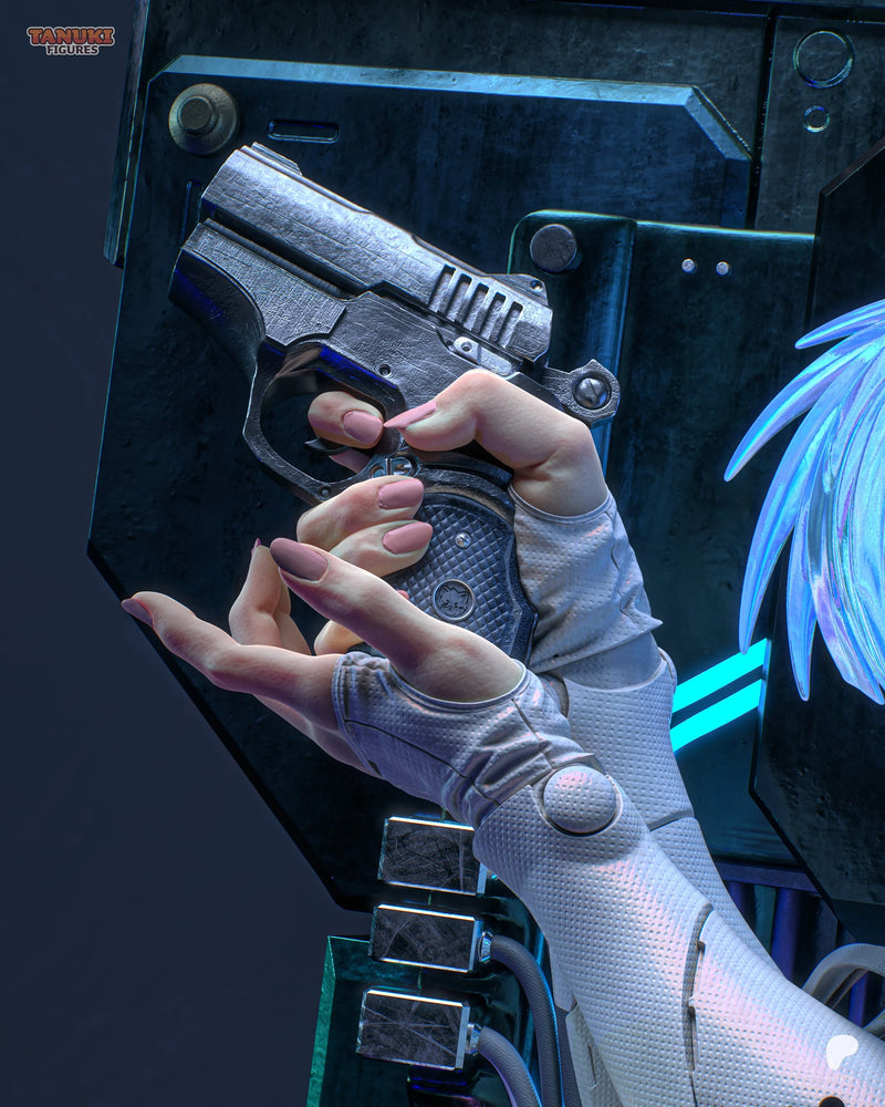 Motoko Resin Statue & Bust - Full Size view 5