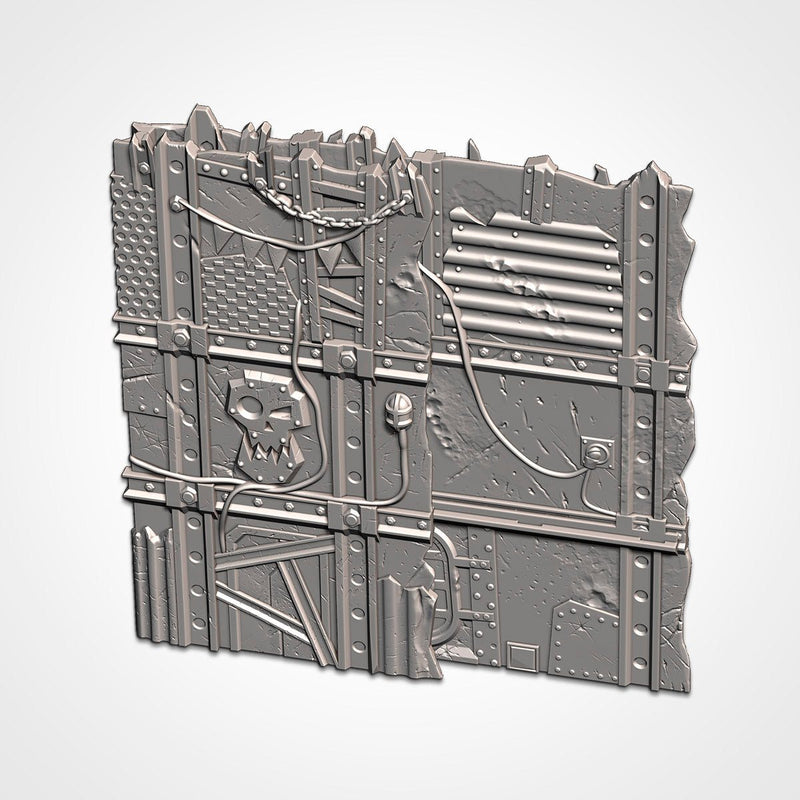 WTC Foldable Orcs Set 3D printed terrain view 5