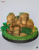 Knuckles Toon Resin Figure - Toon view 5