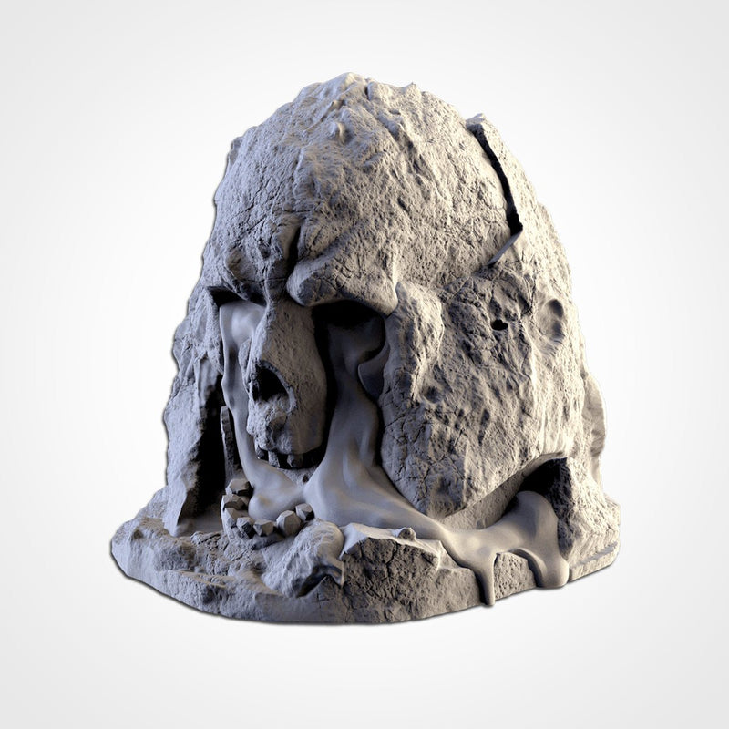 Volcanic Terrain 3D printed terrain view 5