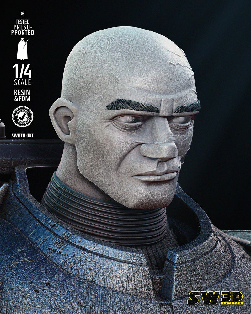 Wrecker Portrait Bust